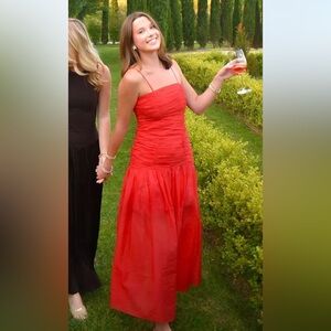 H&M Vibrant Red Dress